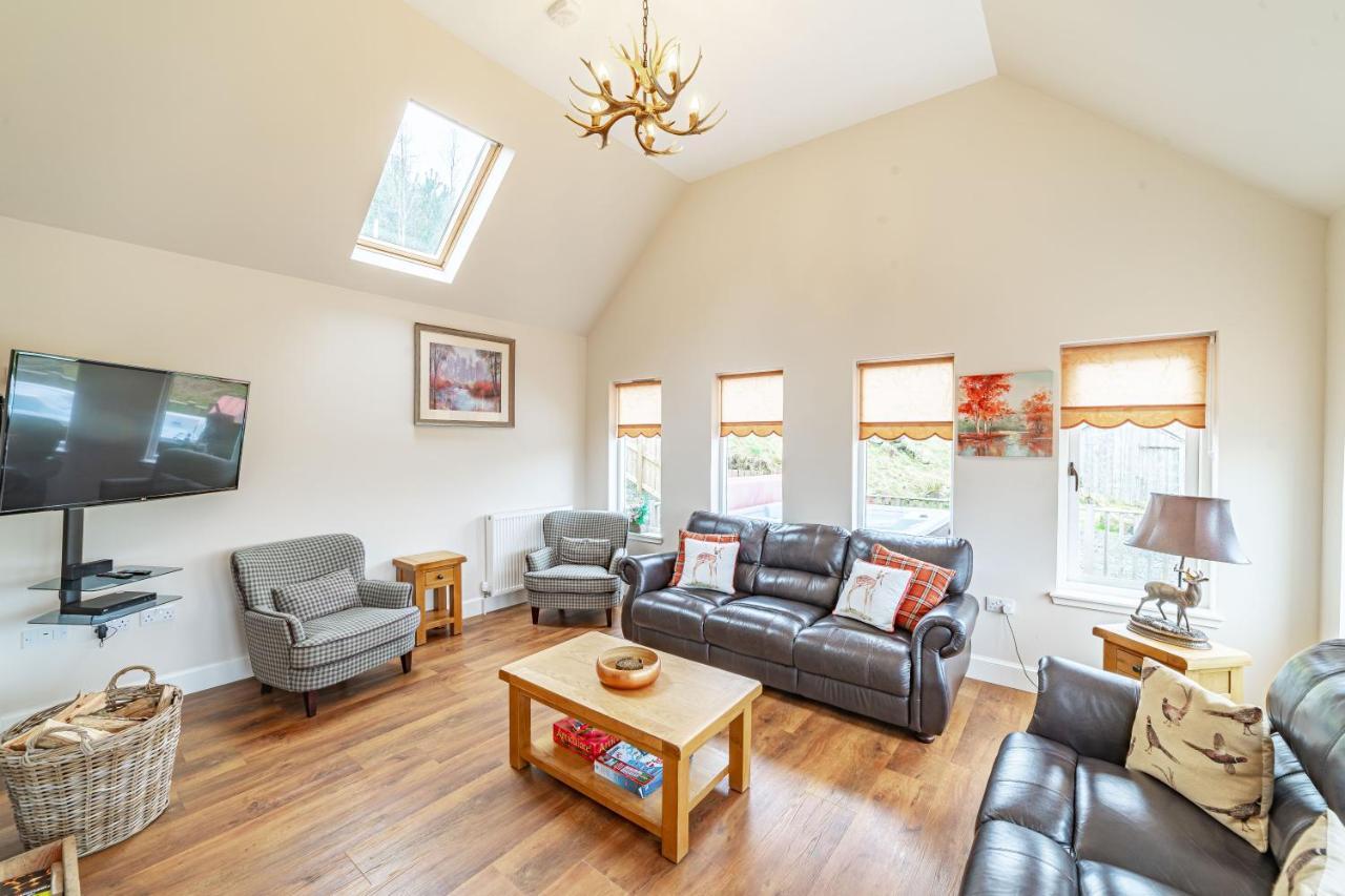 Stags View With Hot Tub Blairgowrie and Rattray Exterior foto